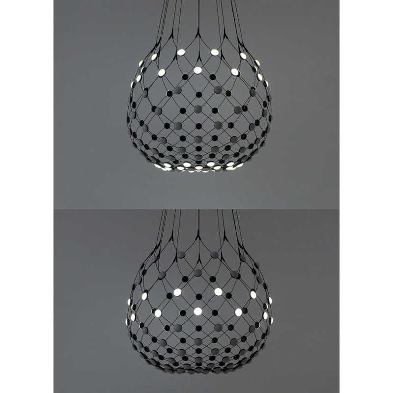 Mesh Wireless Suspension Lamp by Luceplan 5