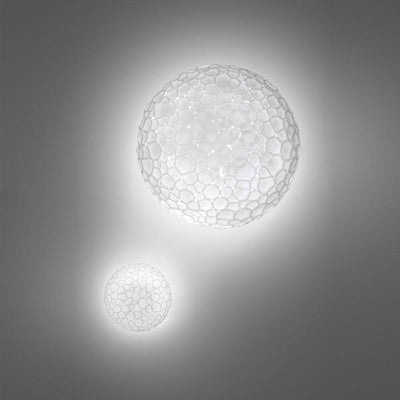 Meteorite 15 Wall/Ceil Max 4W E12 White by Artemide 