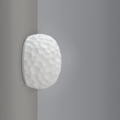 Meteorite Mini Wall/Ceil LED 8W 30K 90CRI Ada Dim 2-Wire White by Artemide 