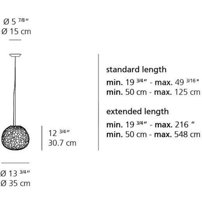 Meteorite Suspension Lamp by Artemide 2