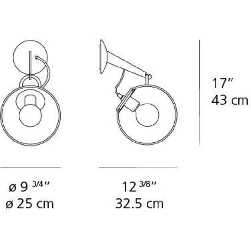 Miconos Wall Lamp by Artemide 2