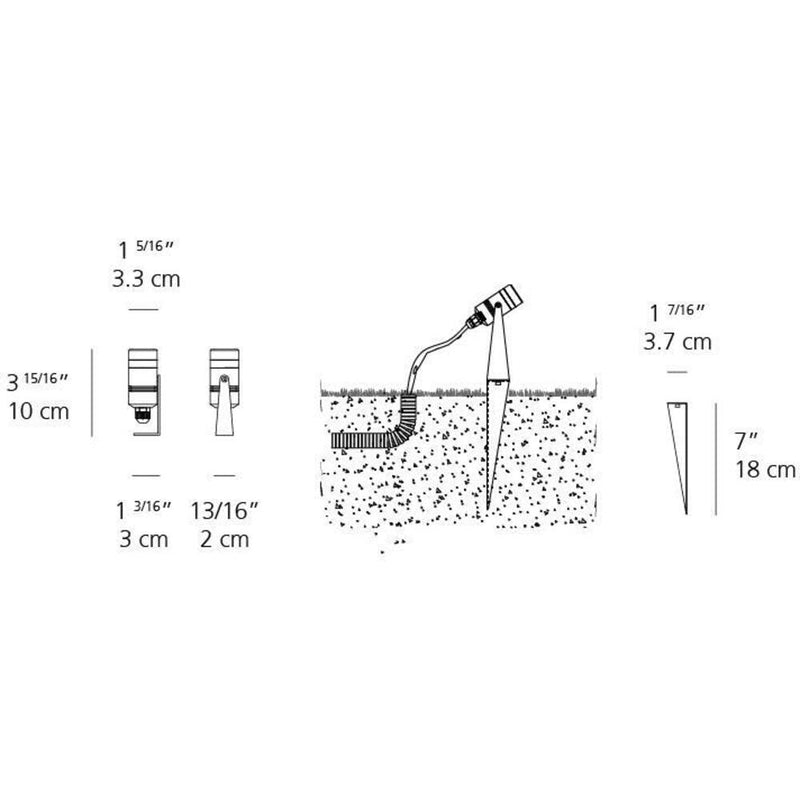 Minispot Base LED 3W 10Deg 3000K 700Ma by Artemide 1