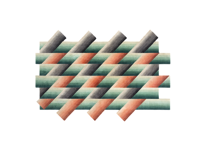 Mirage Hand Knotted Rug by GAN