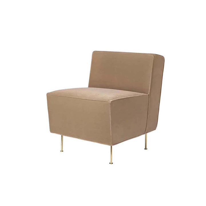 Modern Line Dining Lounge Chair by Gubi