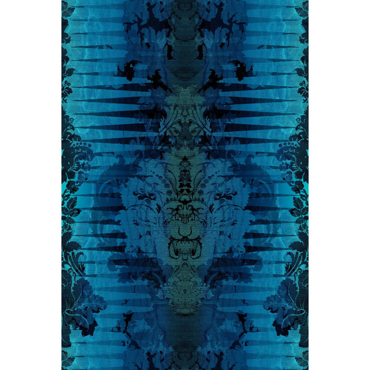 Moire Damask Foil Wallpaper by Timorous Beasties