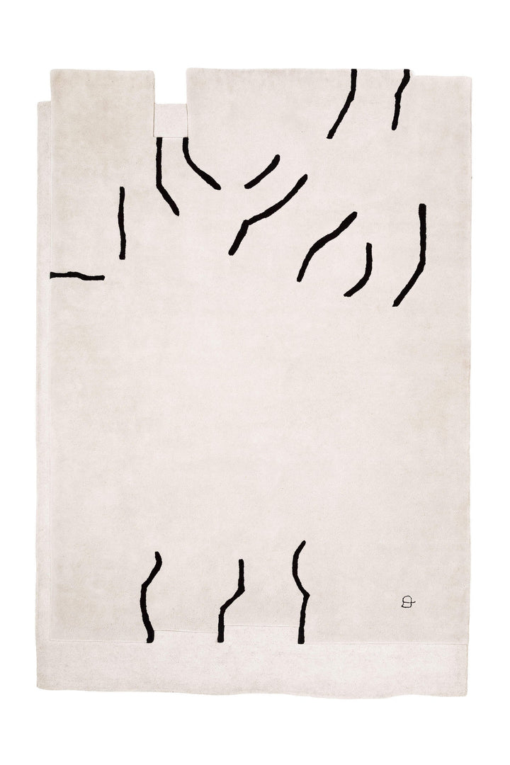 Chillida Gravitación Tinta 1996 Rug by Nanimarquina