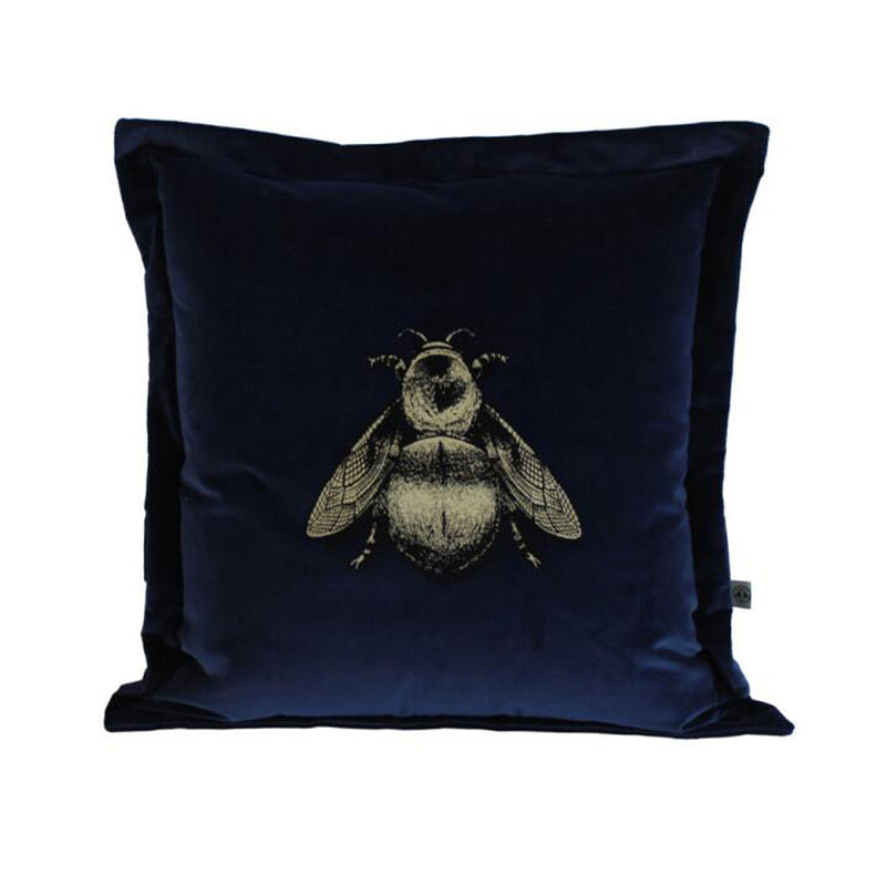 Napoleon Bee Velvet Cushion by Timorous Beasties-12