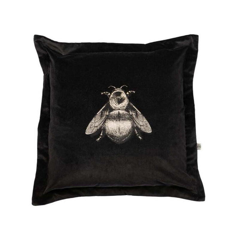 Napoleon Bee Velvet Cushion by Timorous Beasties