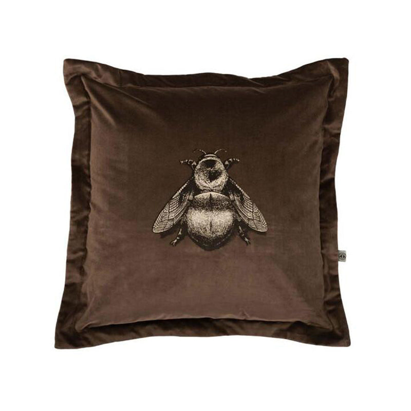 Napoleon Bee Velvet Cushion by Timorous Beasties