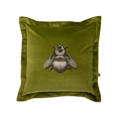 Napoleon Bee Velvet Cushion by Timorous Beasties