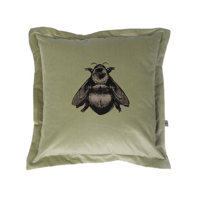 Napoleon Bee Velvet Cushion by Timorous Beasties