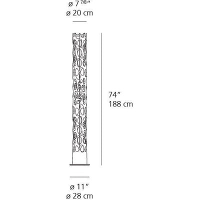 New Nature Floor 42W+10W 27K 120V by Artemide 1