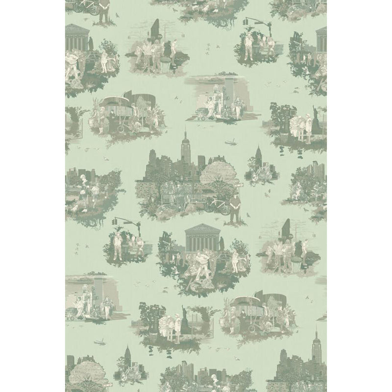 New York Toile Wallpaper by Timorous Beasties