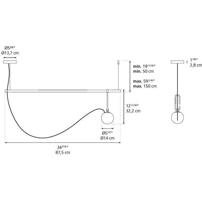 Nh1217 Suspension Lamp by Artemide 5