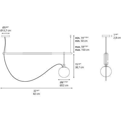 Nh1217 Suspension Lamp by Artemide 7