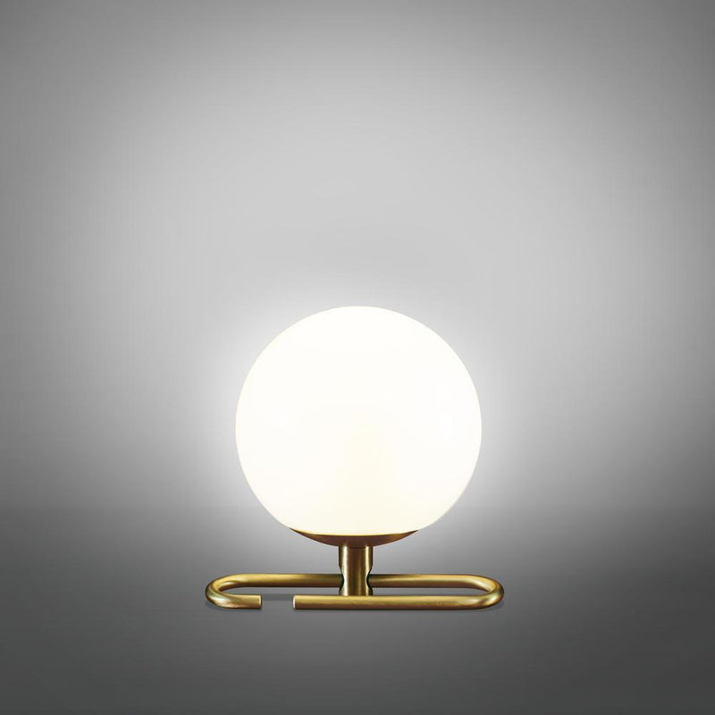 Nh1217 Table withGold Hook LED Max 5W E12 Gold by Artemide 