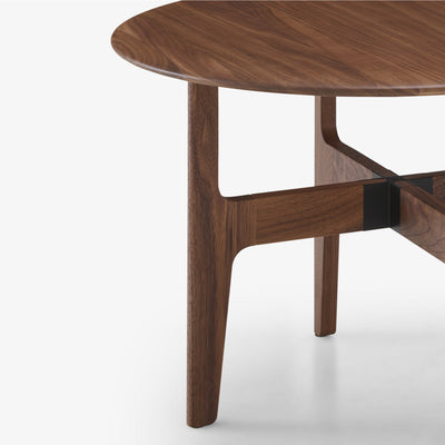 Nodum Occasional Table Solid American Walnut by Ligne Roset - Additional Image - 5