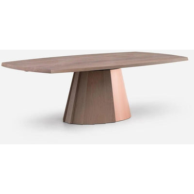 Orion Dining Table - Timber & Metal Base by De La Espada 17