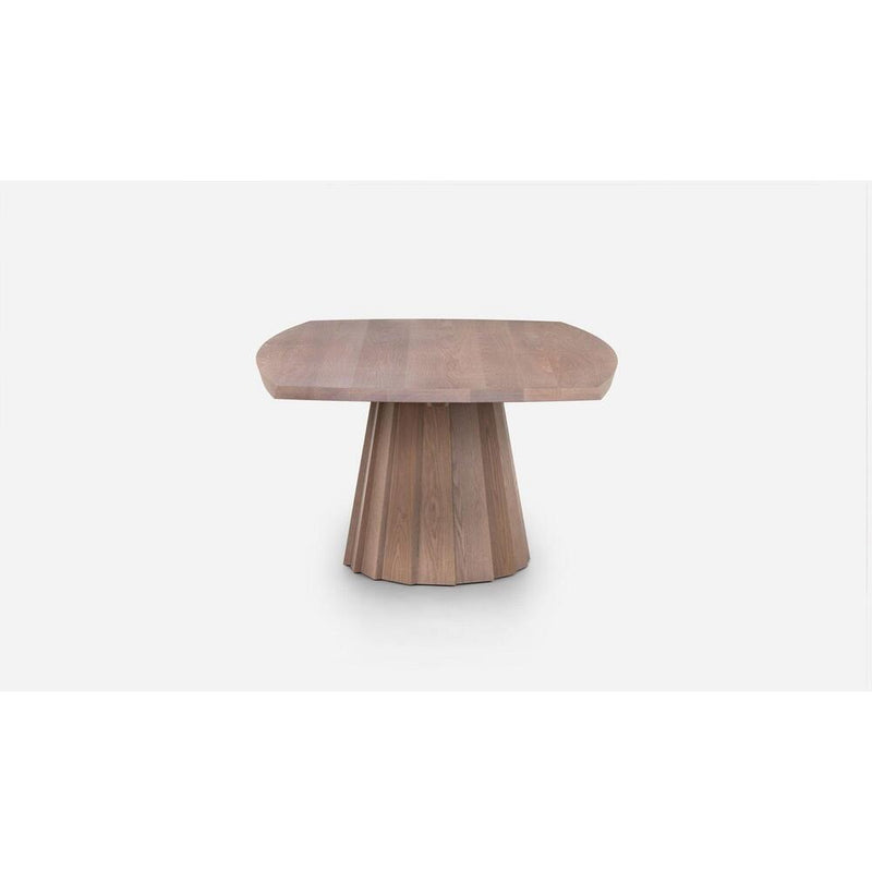 Orion Dining Table - Timber & Metal Base by De La Espada 18