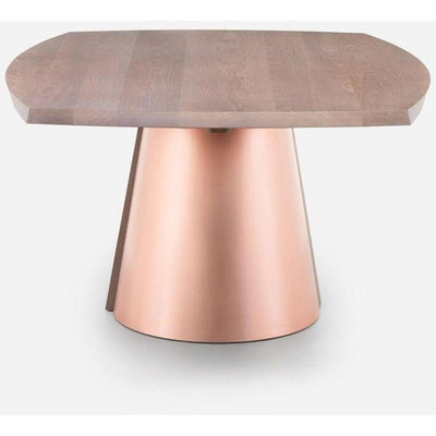 Orion Dining Table - Timber & Metal Base by De La Espada 19