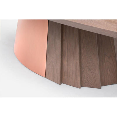 Orion Dining Table - Timber & Metal Base by De La Espada 21