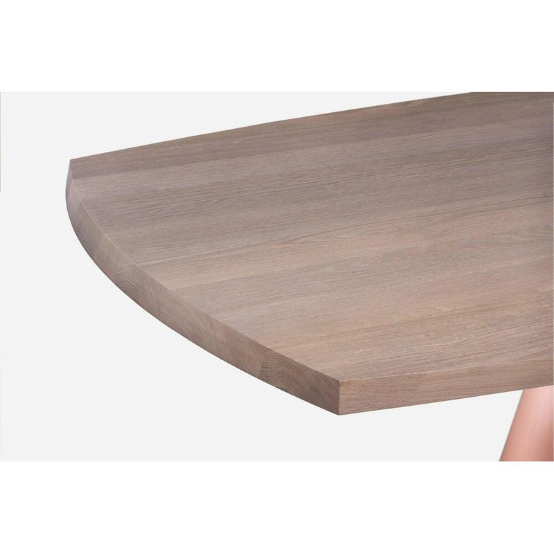 Orion Dining Table - Timber & Metal Base by De La Espada 23