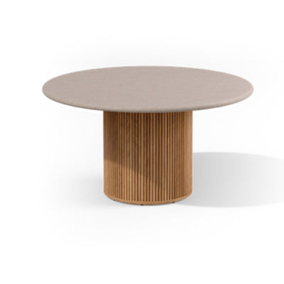 Otto Dining Table Round Teak by Tribu 