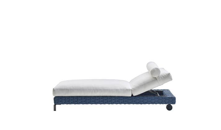 Ray Outdoor Fabric Chaise Lounge by B&B Italia Outdoor