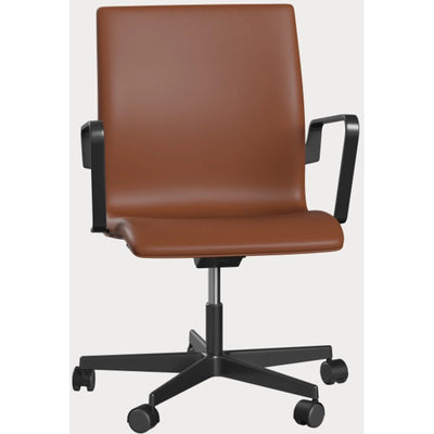 Oxford Desk Chair 3291w by Fritz Hansen - Additional Image - 5