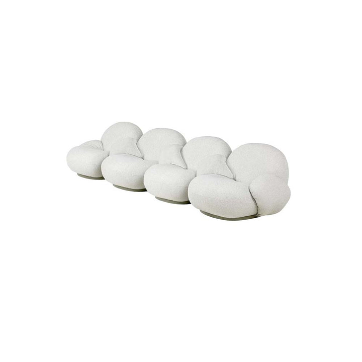 Pacha 4-Seater Outdoor Sofa with Armrest by Gubi