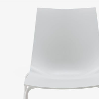 Paola Set Of 2 Chairs White White Lacquered Base by Ligne Roset - Additional Image - 2