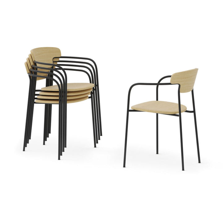 Pecan Desk Chair by Punt