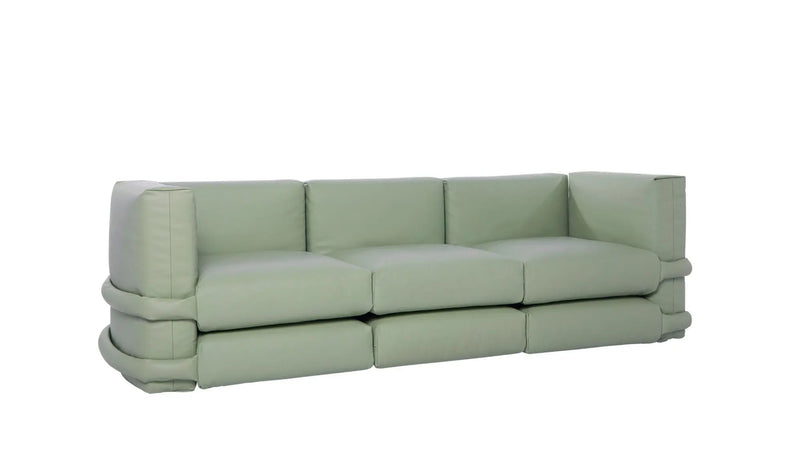 Pillow Sofa in Leather by BD Barcelona