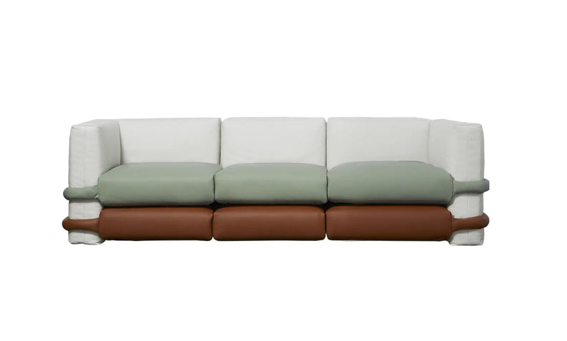 Pillow Sofa in Leather by BD Barcelona