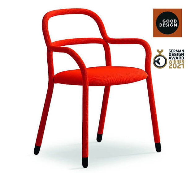 Pippi P R_TS Dining Armchair by MIDJ