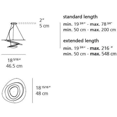 Pirce Micro Suspension Lamp by Artemide 1