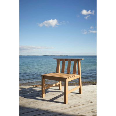 Plank Outdoor Dining Chair by Fritz Hansen - Additional Image - 2