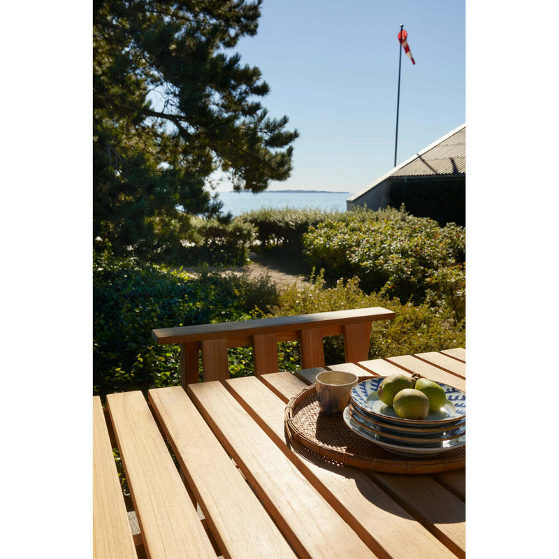 Plank Outdoor Dining Table by Fritz Hansen - Additional Image - 3