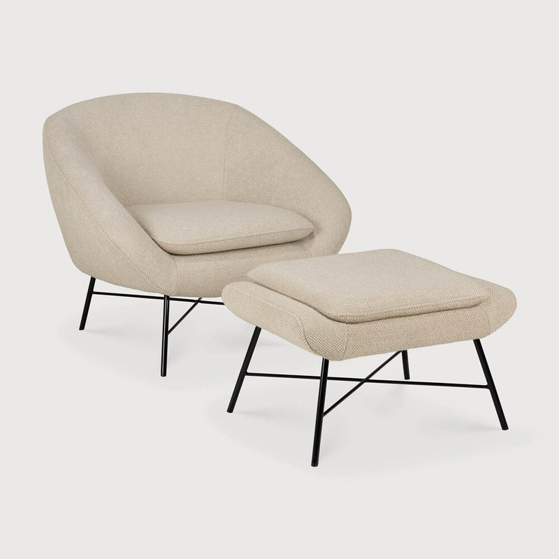 Barrow Footstool by Ethnicraft