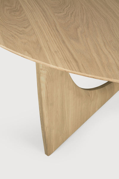 Geometric Dining Table, Round by Ethnicraft