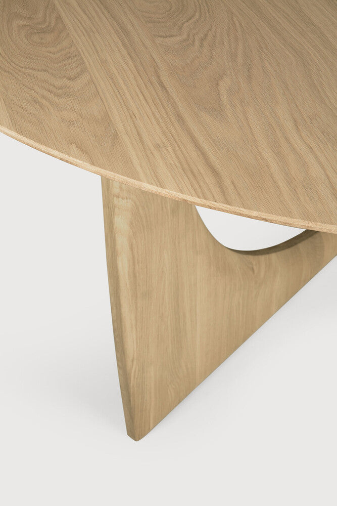 Geometric Dining Table, Round by Ethnicraft