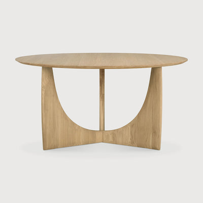 Geometric Dining Table, Round by Ethnicraft