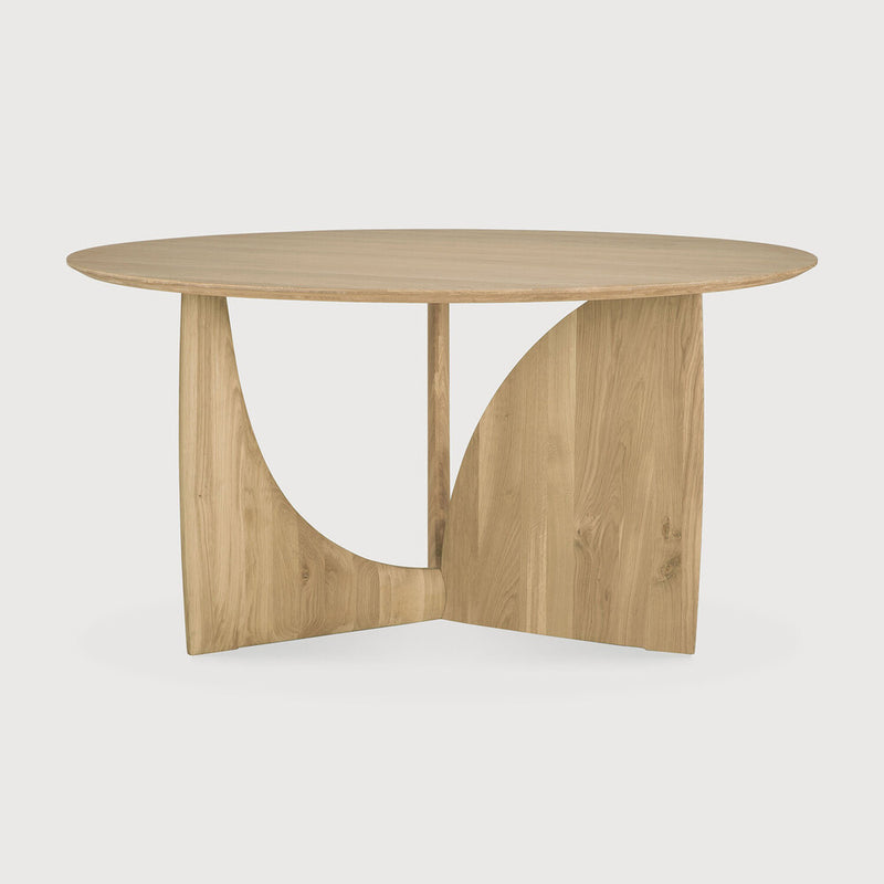 Geometric Dining Table, Round by Ethnicraft