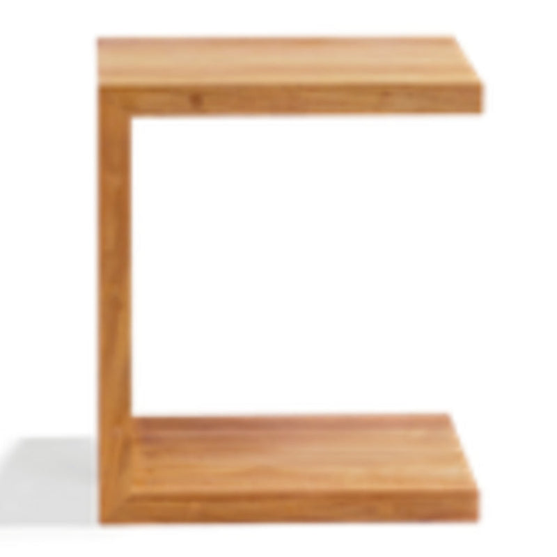 Pure C-Side Table Teak by Tribu 