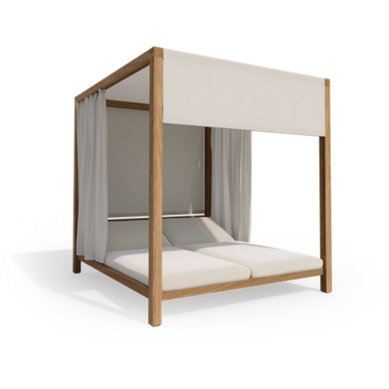 Pure Cabana Daybed Teak by Tribu 