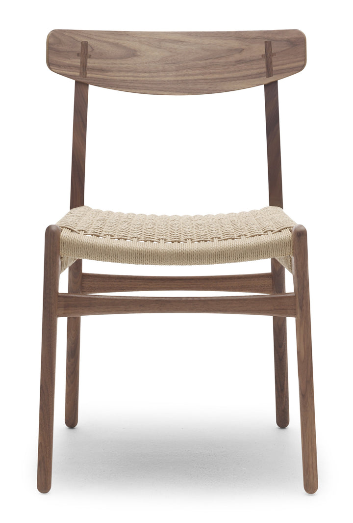 Quick Ship CH23 Dining Chair in Oiled Walnut by Carl Hansen & Son