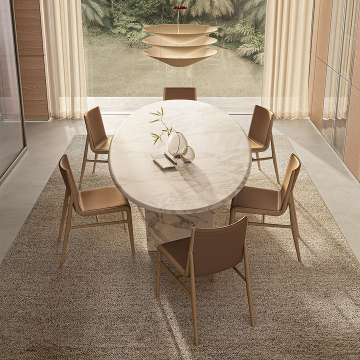 Sinua Dining Chair by Rimadesio
