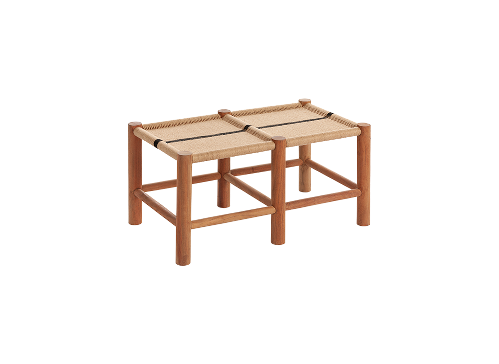 Roots Double Stool by GAN