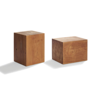 Roots Side Table Teak by Tribu 