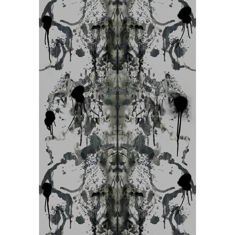 Rorschach Velvet Fabric Wallpaper by Timorous Beasties